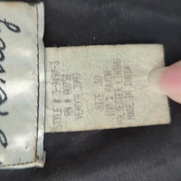 Vintage Stenay Sequined "Little Black Dress" with Cardigan - Picture 12 of 16